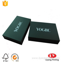 Black Magnetic Book Shaped Gift Cardboard Box